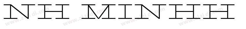 nh MinhH 11字体转换